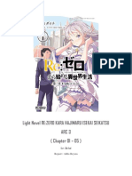 Arc 3 Rezero Light - Novel - RE