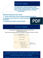 Cost of Capital Power Point