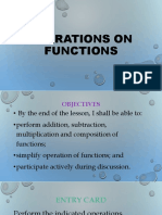 Lesson 4 Operations On Functions