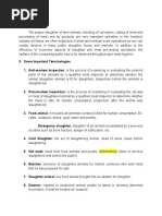 Slaughtering and Dressing Procedures Guide | PDF | Animal Slaughter | Meat