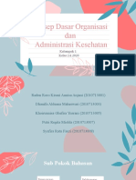 Kelompok 1 AKK (Konsep Dasar Organisasi - Administrasi Kesehatan)