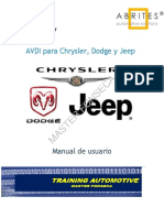 AVDI Para Chrysler