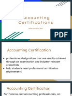 Google Slides #2 - Accounting Certifications