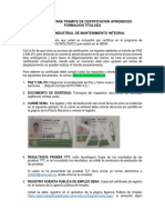 Requisitos para Tramite de Certificacion Aprendices Formacion Titulada