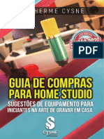 Cysne Produ - Es - Guia de Compras para Home Studio - Ed2020