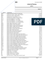 Lista de precios de almacén y congelados de Limay Mayorista SAS