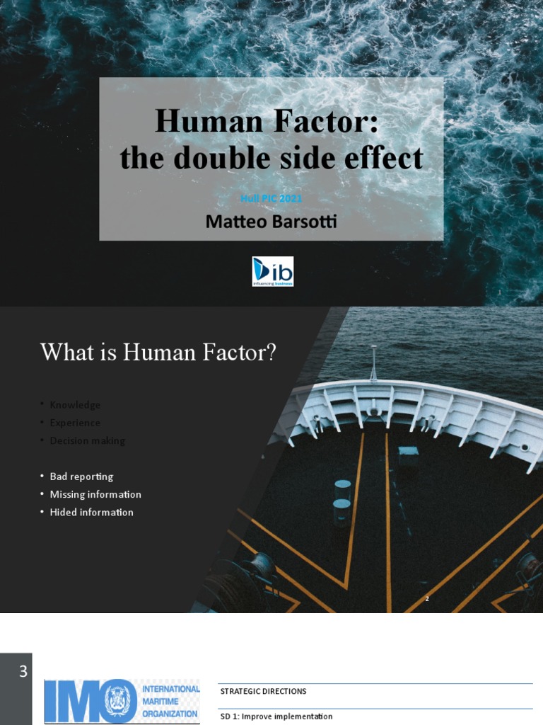 Human Factor in Hull PIC 2021 | PDF | Machine Learning | Cognition