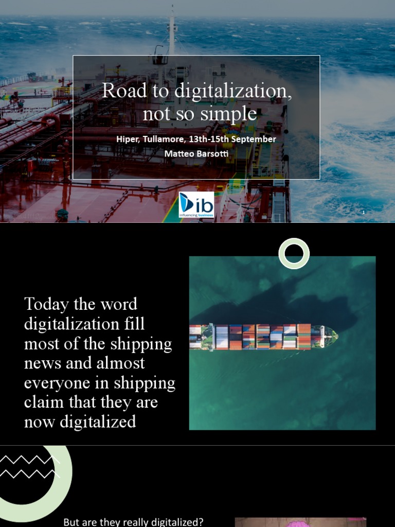 HIPER - Road To Digitalization, Not So Simple | PDF | Flow Measurement ...