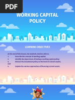 Finance - Working-Capital-Policy