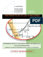 Módulo de Matemáticas III Las Funciones