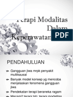 Terapi Modalitas Dalam Keperawatan Jiwa