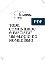 Toda comunidade é fascista? Um elogio do nomadismo Seligmann