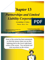 CHAP 13 Partnerships and Limited Liability Corporations