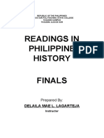 Readings in Phil History Final Modules