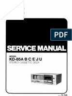 JVC+KD-85+Service+Manual