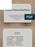 Strategi Promosi Kesehatan