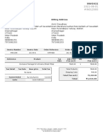 Delivery Address Billing Address: Invoice Number Invoice Date Order Reference Order Date VAT Number