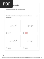 PHY 107 - Quiz 4