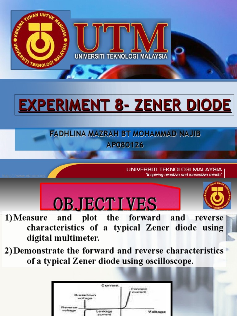 Lab Report Zener Diod PDF Diode PN Junction