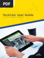 Techcalc User Guide: Thermal Calculation Software