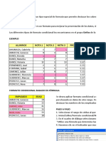 Ejercicio Formato Condicional