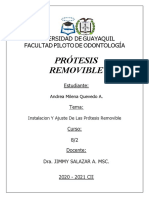 Efectos de la prótesis dental en la función masticatoria de adultos mayores