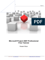 Tutorial Microsoft Project 2007