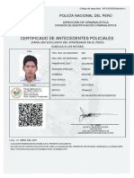 Certificado Antecedentes Policiales 12ABRIL2021