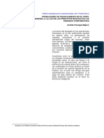 Operaciones de Financiamiento en Perú - PESAQUE