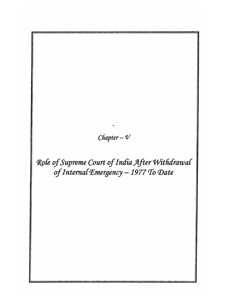 11 Chapter 5 | PDF | Remand (Detention) | Punishments