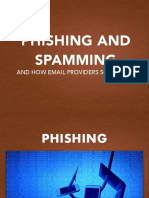 Phishing and Spamming: and How Email Providers Solve This
