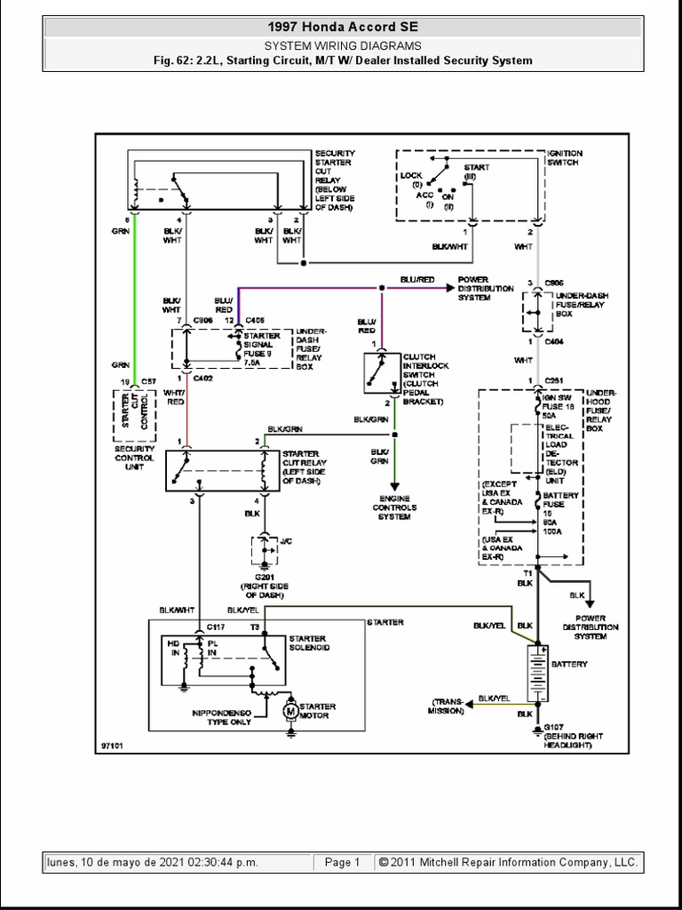 Diagrama de Arranque Honda | PDF | Finance \u0026 Money Management | Computers, image size:768x1024