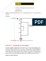 Solution Des Exercices 1 4 5 6 de Construction Electrique