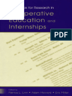 Patricia L. Linn, Adam Howard, Eric Miller - Handbook For Research in Cooperative Education and Internships (2003)