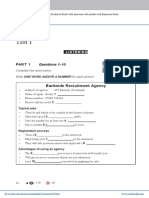 Cambridge 15 - Test 1