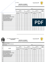 Calificaciones Ciclo I 2019 - IV Teologia