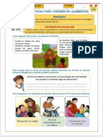 U A AR: ALG N S Practicas Pará Cons ERV Alim Éntos