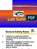 Lab Safety Rules and Procedures