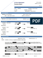 Burr Ridge County Line Square Police Report 1