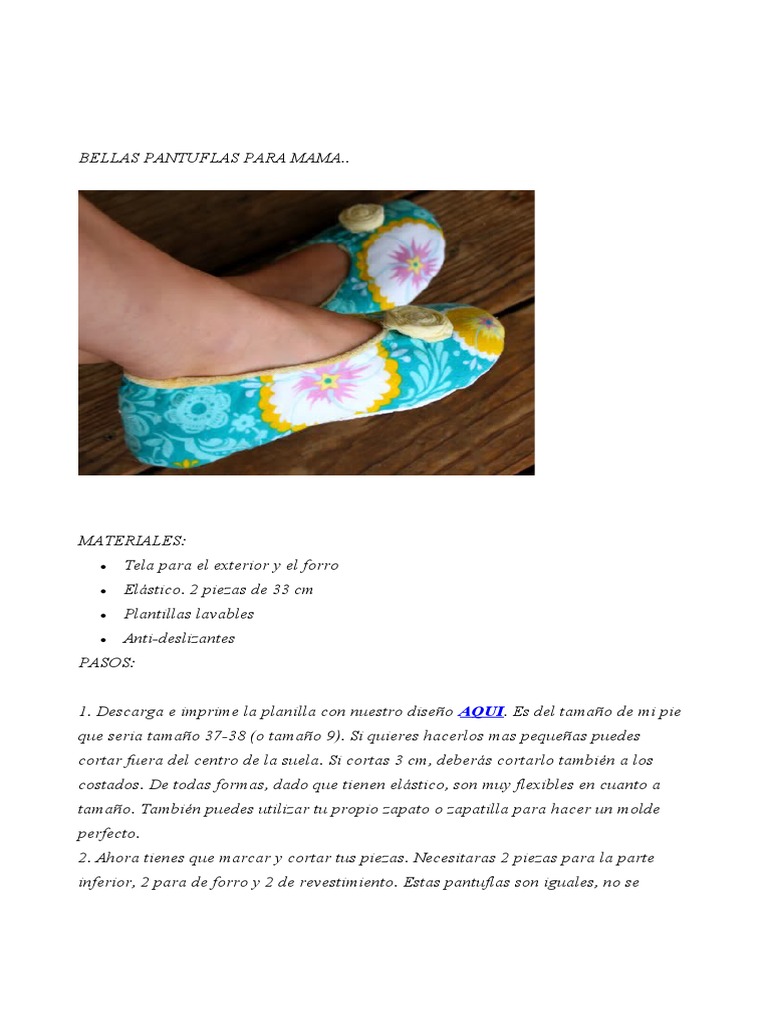 Zapatos Pantuflas a Crochet tamaño adulto Punto trenzas gruesas fácil de  tejer con gancho 