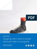 Designing Astro Socks To Protect Astronauts' Feet in Microgravity
