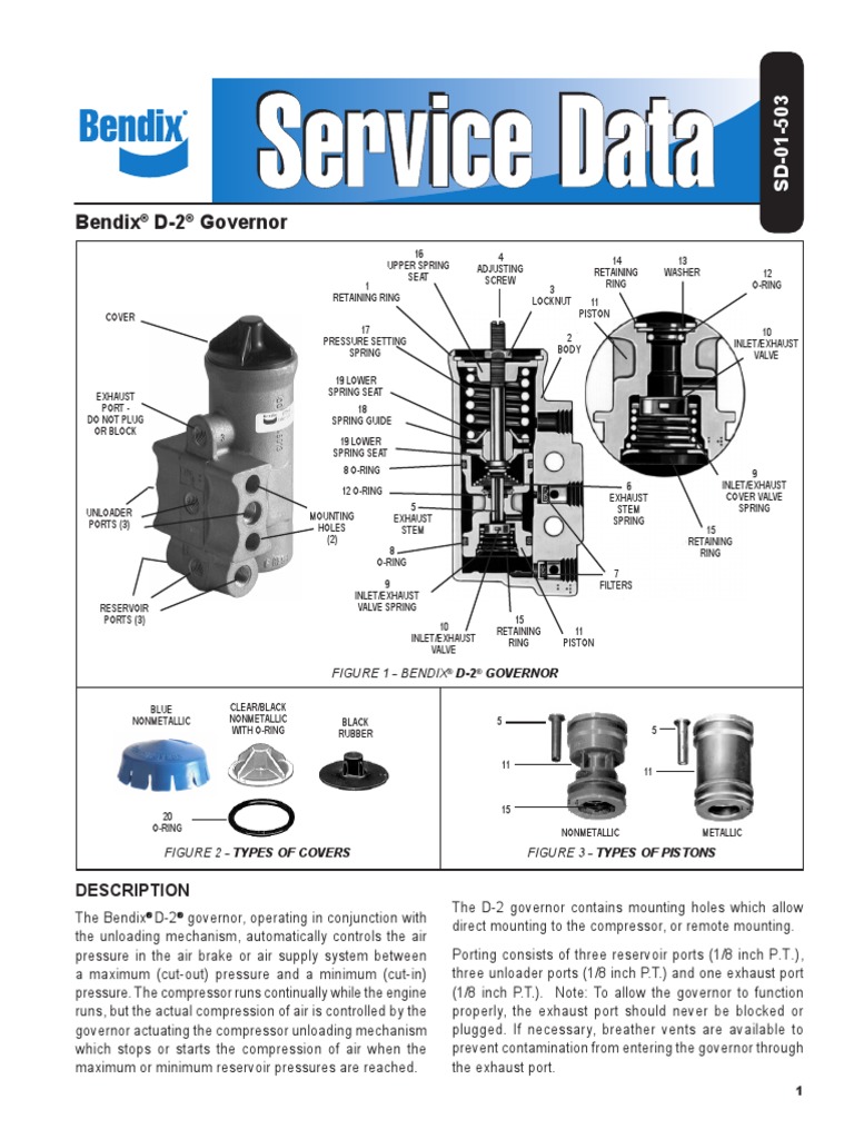 Air Governor Trucks | PDF | Valve | Piston