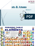 Elements and Atoms Session 4