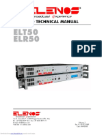ELT50 ELR50: User and Technical Manual