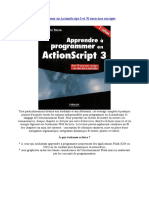 ActionScript - Apprendre À Programmer en ActionScript 3 Et 70 Exercices Corrigés