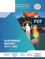 Placement Report 2021