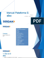Manual Plataforma E-sBox
