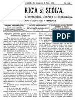 Biserica Si Sgol'A.: Foia Bisericesca, Scolastica, Literara Si Economica