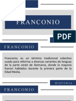 FRANCONIO - Dialecto