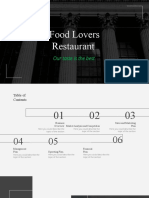 Food Lovers Restaurant: Our Taste Is The Best